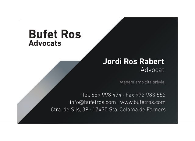 BUFET D’ADVOCATS JORDI ROS